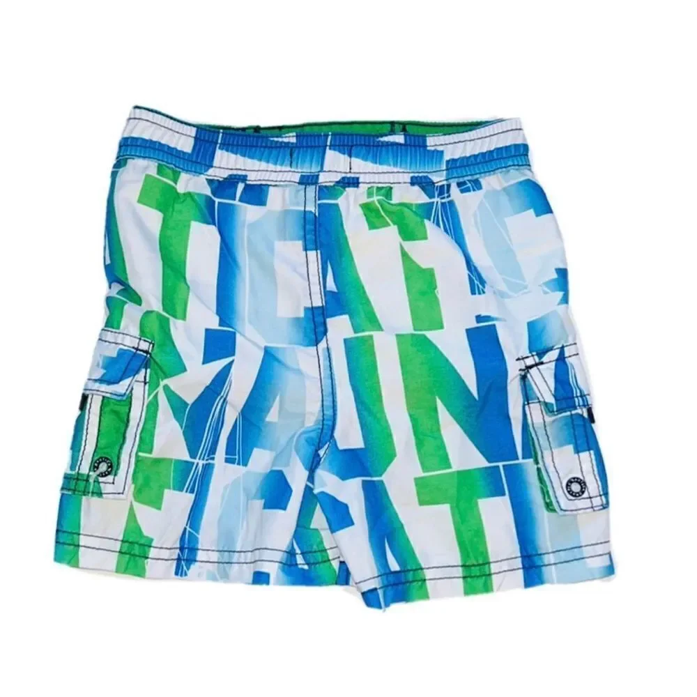 Boys Nautica swim trunks size 12-18 months